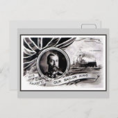 ヴィンテージ陛下のセーラー王 ポストカード (正面/裏面)