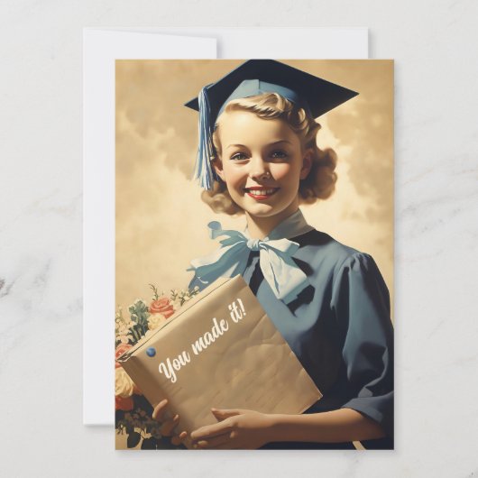 ヴィンテージ院女手帳 案内状 (正面)