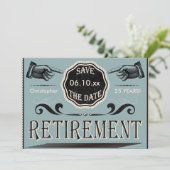 ヴィンテージ除・売却パーティー保存日 招待状 (スタンド正面)