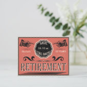 ヴィンテージ除・売却パーティー保存日 案内ポストカード (スタンド正面)