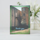 ヴィンテージ階段サンキューカード サンキューカード (スタンド正面)