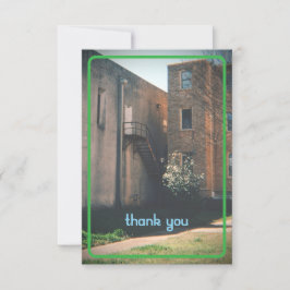 ヴィンテージ階段サンキューカード サンキューカード