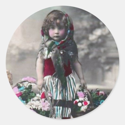 ヴィンテージ障害 ラウンドシール (正面)