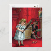 ヴィンテージ隠しクランプス ポストカード (正面/裏面)