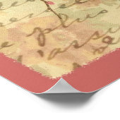 ヴィンテージ雀 ポスター (角)