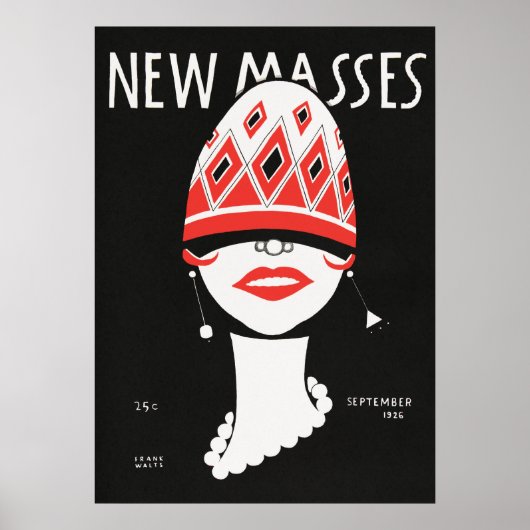 ヴィンテージ雑誌カバーポスター ポスター (正面)