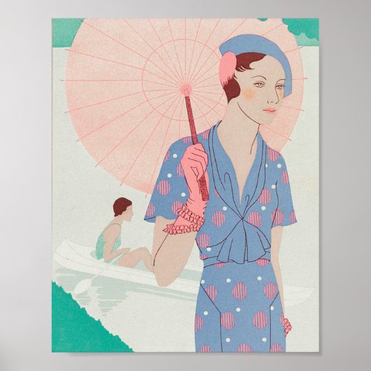 ヴィンテージ雑誌広告 ポスター (正面)