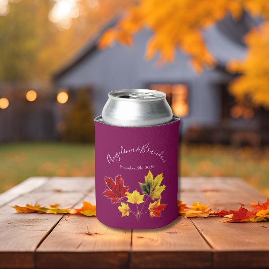 ヴィンテージ離れのメジ深いの赤結婚- 缶クーラー