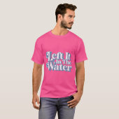 ヴィンテージ離れは水の中でバプテスマを授けたキリスト Tシャツ (正面フル)
