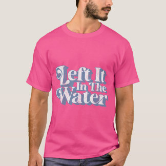 ヴィンテージ離れは水の中でバプテスマを授けたキリスト Tシャツ