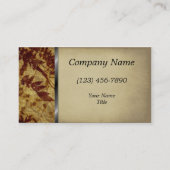 ヴィンテージ離れろうけつ染めスエフェイクード 名刺 (正面)