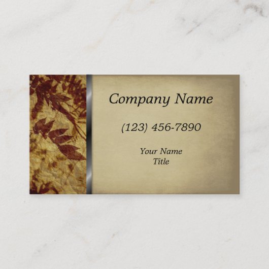 ヴィンテージ離れろうけつ染めスエフェイクード 名刺 (正面)