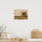 ヴィンテージ離れカラフルコロラド ポスター (キッチン)