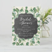 ヴィンテージ離れシャルボードブライダルシャワー招待 招待状 (スタンド正面)