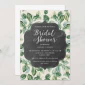 ヴィンテージ離れシャルボードブライダルシャワー招待 招待状 (正面/裏面)