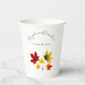 ヴィンテージ離れメジの結婚 紙コップ (正面)