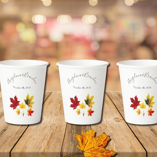 ヴィンテージ離れメジの結婚 紙コップ