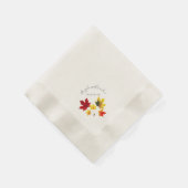 ヴィンテージ離れメジの結婚 縁ありカクテルナプキン (角)