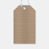 ヴィンテージ雪だるまクリスマススタンプ贈り物ラベル ギフトタグ (裏面)