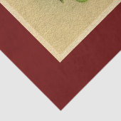 ヴィンテージ雪とクリスマスのミスタントー 薄葉紙 (詳細)