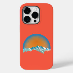 ヴィンテージ雪山ピークケースメイトiPhoneケース Case-Mate iPhone 14 Proケース