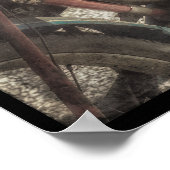 ヴィンテージ電動自転車ポスター ポスター (角)