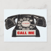 ヴィンテージ電実在池探査はがき ポストカード (正面)