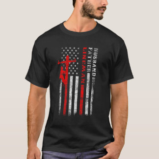 ヴィンテージ電気技師の夫の父リネマンパパ脂肪 Tシャツ