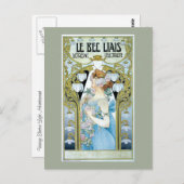 ヴィンテージ電灯広告 ポストカード (正面/裏面)