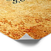 ヴィンテージ電球特許 ポスター (角)