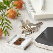 ヴィンテージ電話キーチェーン キーホルダー (側面)