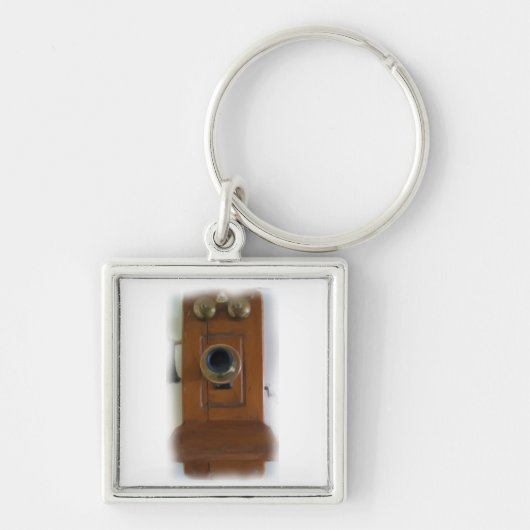 ヴィンテージ電話キーチェーン キーホルダー (正面)