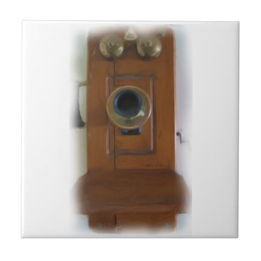 ヴィンテージ電話タイル タイル (正面)