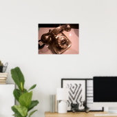 ヴィンテージ電話ポスター ポスター (ホームオフィス)