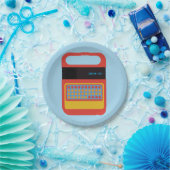 ヴィンテージ電話子綴じ玩具カスタム ペーパープレート (パーティー)