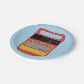 ヴィンテージ電話子綴じ玩具カスタム ペーパープレート (アングル)