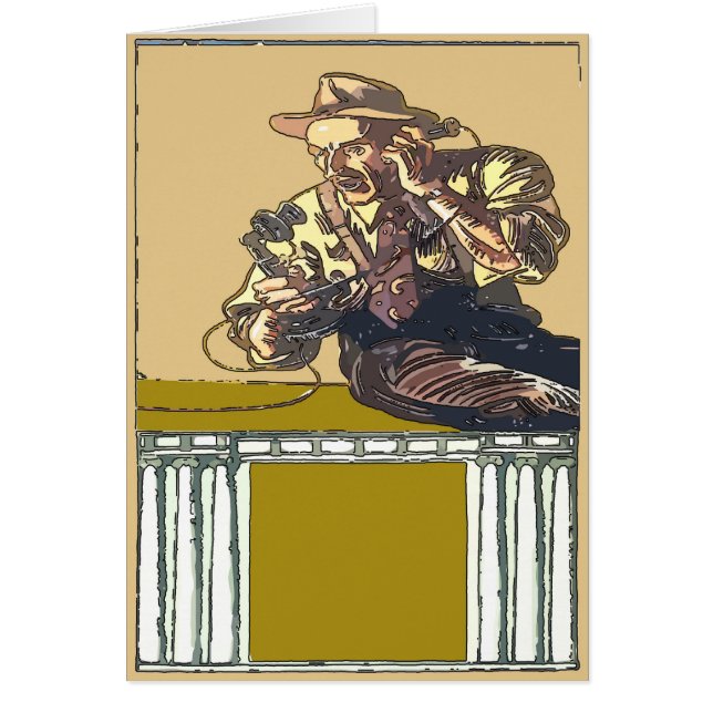 ヴィンテージ電話 (正面)