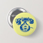 ヴィンテージ電話 缶バッジ (正面&裏面)