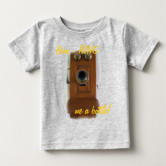 ヴィンテージ電話「Brrr-リングや輪私にボトル!」 クリーパー (正面)