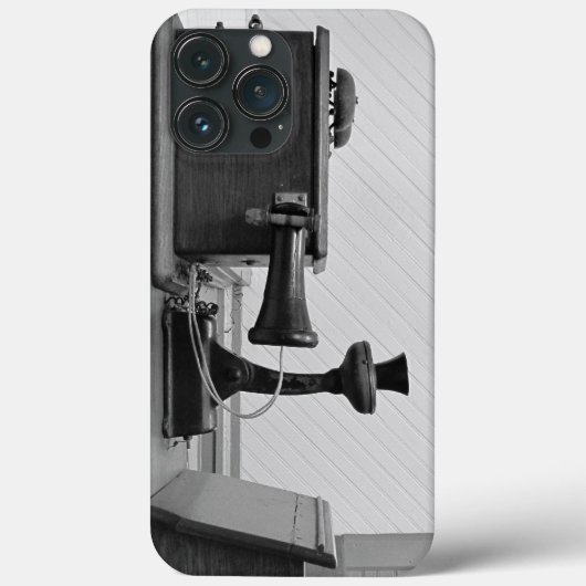 ヴィンテージ電話 – iPhoneケース Case-Mate iPhoneケース (裏面)
