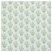 ヴィンテージ青い花柄 ファブリック (見本)