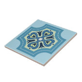 ヴィンテージ青ポルトガルのアズレジョのタイル タイル (側面)