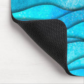 ヴィンテージ青海波 マウスパッド (コーナー)