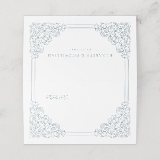 ヴィンテージ青華美枠 プレイスカード (外部開封)