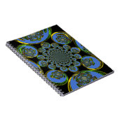 ヴィンテージ青 ノートブック (右側)