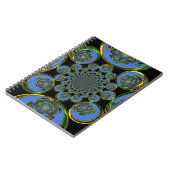 ヴィンテージ青 ノートブック (左側)