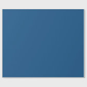 ヴィンテージ青 ラッピングペーパー (フラット)