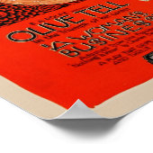 ヴィンテージ静かフィルムポスター ポスター (角)