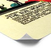 ヴィンテージ静かフィルムポスター ポスター (角)