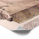 ヴィンテージ静止地地図 ポスター (角)